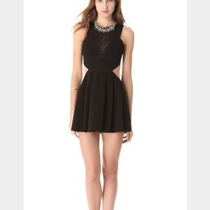 Three Floor Black Dress